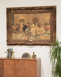 Pagliei Gilt Framed Oil Painting The Dance