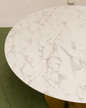 Load image into Gallery viewer, Madeline Faux Marble Round Dining Table
