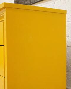 Mustard Gold Vintage Dresser