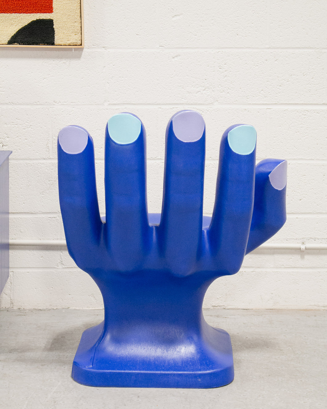 Blue Hand Chair