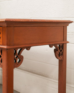 Restored Antique 2 Drawer Desk