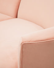 Load image into Gallery viewer, Aria 3 Piece Curved Sofa in Royale Blush
