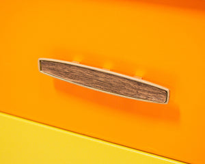 Orange and Yellow Dresser