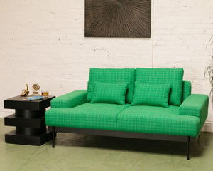 Lux Sofa in Kelly Green