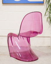 Load image into Gallery viewer, Magenta Acrylic Chair
