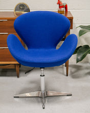 Load image into Gallery viewer, Blue Swan Chair
