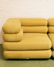Load image into Gallery viewer, Elodie 2 Piece Modular Sectional Loveseat in Dijon Mustard
