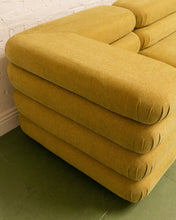 Load image into Gallery viewer, Elodie 2 Piece Modular Sectional Loveseat in Dijon Mustard
