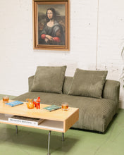 Load image into Gallery viewer, Bailey Loveseat in Green Corduroy
