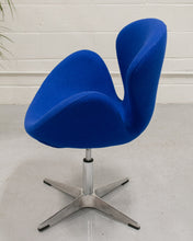 Load image into Gallery viewer, Blue Swan Chair
