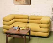 Load image into Gallery viewer, Elodie 2 Piece Modular Sectional Loveseat in Dijon Mustard
