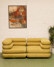 Load image into Gallery viewer, Elodie 2 Piece Modular Sectional Loveseat in Dijon Mustard
