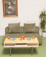 Load image into Gallery viewer, Bailey Loveseat in Green Corduroy

