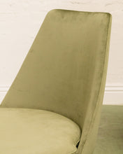 Load image into Gallery viewer, Olive Green Daisy Chair with White Base
