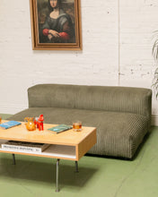Load image into Gallery viewer, Bailey Loveseat in Green Corduroy

