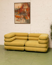 Load image into Gallery viewer, Elodie 2 Piece Modular Sectional Loveseat in Dijon Mustard
