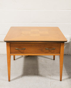 Square Vintage Side Table by Lane