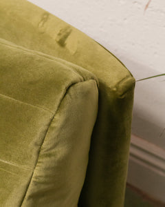 Vintage Modular Green Sofa