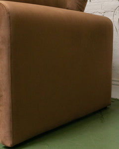 Marcos Sofa in Chocolate Brown