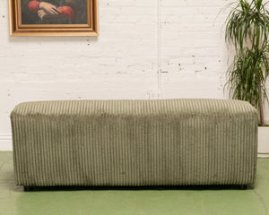 Bailey Loveseat in Green Corduroy