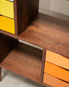 Shelly Color Block Bookcase