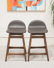 Load image into Gallery viewer, Delilah Black Counter Stools
