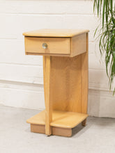 Load image into Gallery viewer, Tall Vintage Oak Nightstand
