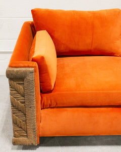 Orange Tiki Sofa