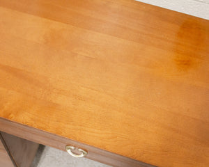 Double Pedestal Vintage Desk