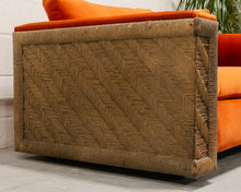 Load image into Gallery viewer, Orange Tiki Sofa
