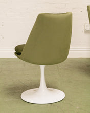 Load image into Gallery viewer, Olive Green Daisy Chair with White Base
