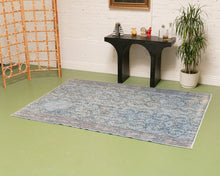 Load image into Gallery viewer, Blue Vintage Rug
