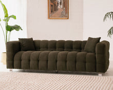 Load image into Gallery viewer, Gregory Sofa in Olive Boucle
