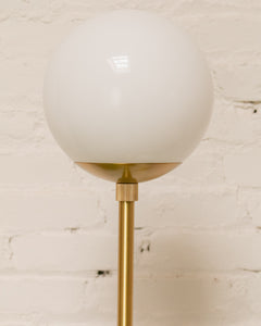 Deco Style Floor Lamp in Gold