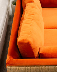 Orange Tiki Sofa