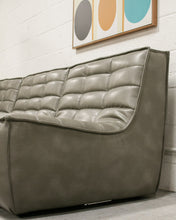 Load image into Gallery viewer, Cantina Quarry Recycled Leather Juno Sofa
