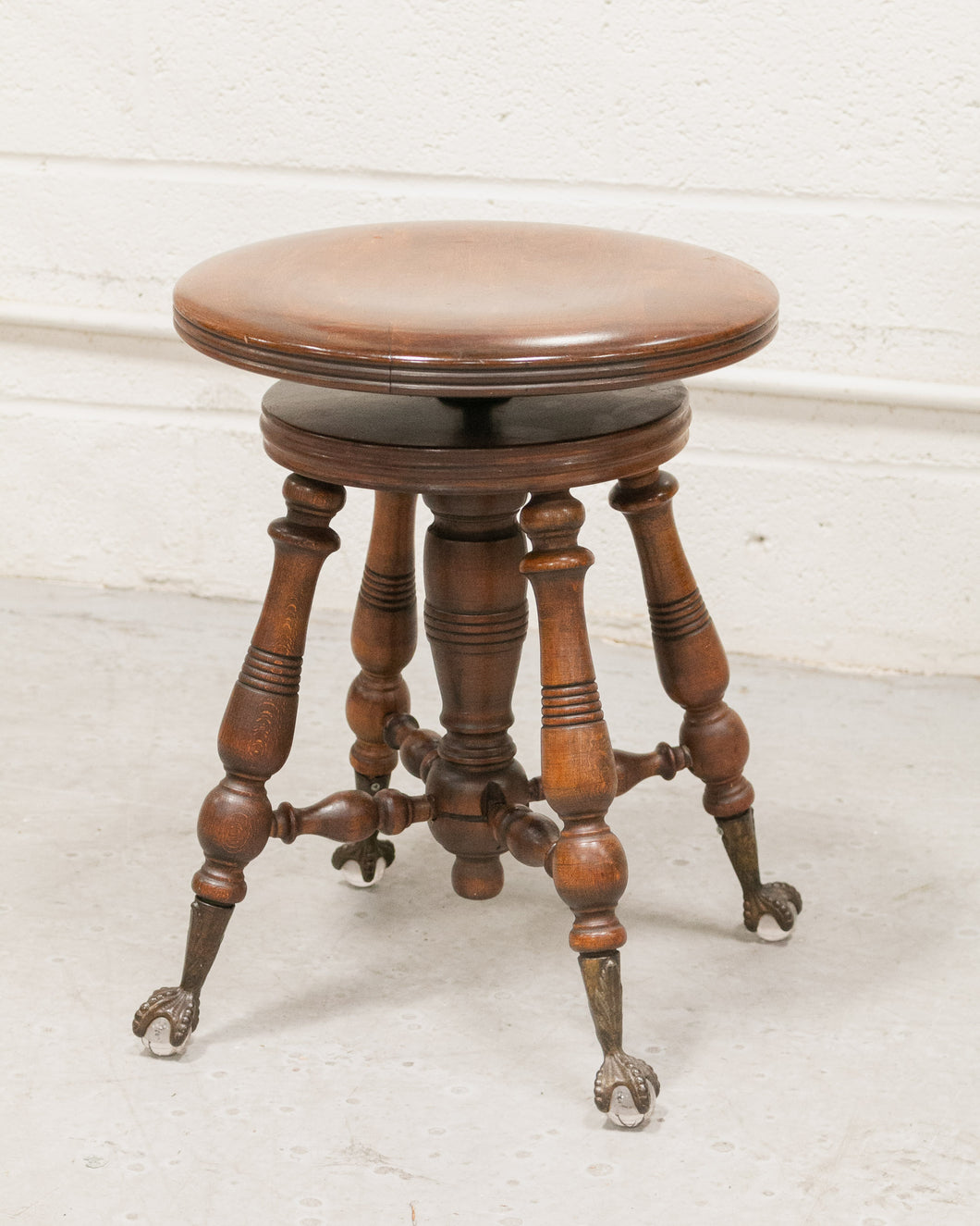 Spindle Stool Antique Chair