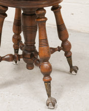 Load image into Gallery viewer, Spindle Stool Antique Chair
