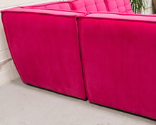 Load image into Gallery viewer, Fuchsia Juno 6 Piece Sofa
