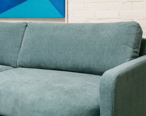 Ramona Sofa in Heavenly Sapphire