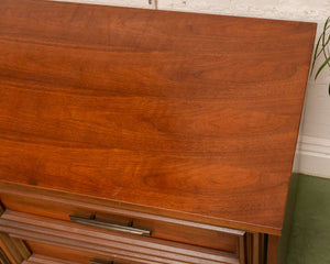 Walnut Mid Century Dresser