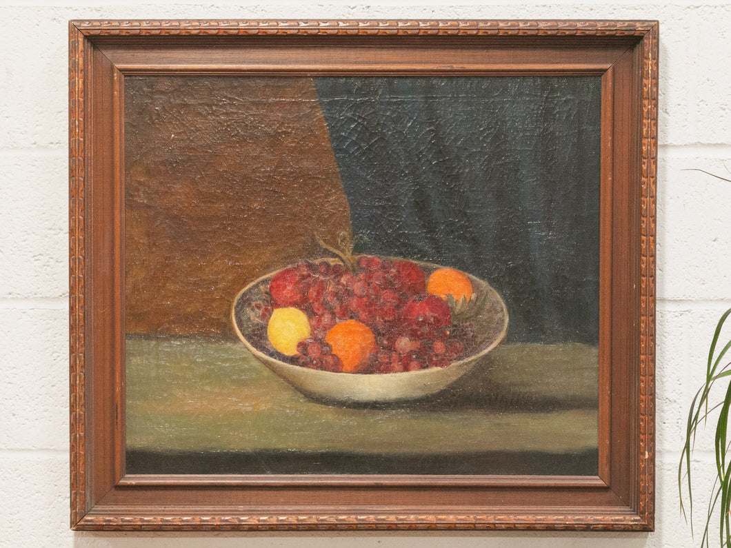 Fine Art Still Life Bowl of Fruit