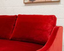 Load image into Gallery viewer, Maroon Loveseat

