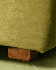 Vintage Modular Green Sofa