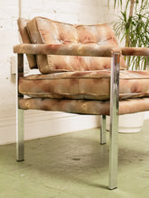 Load image into Gallery viewer, Milo Baughman Style Chrome Lounge Chair, Sold Separately
