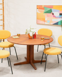 Danish Modern Teak Dining Table