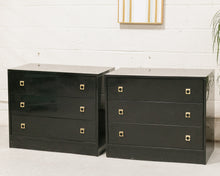 Load image into Gallery viewer, Pair of Hollywood Regency Lowboy Dressers
