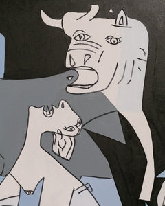 Picasso Study Oil Painting of Guernica