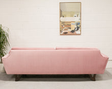 Load image into Gallery viewer, Pink Desmond Walnut Framed Sofa 80”
