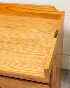 Boho Vintage Chest of Drawers With Changing Table